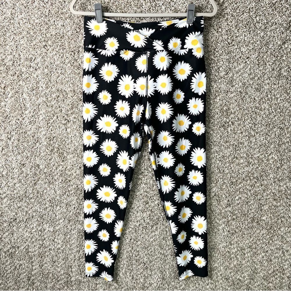 Year of Ours Leggings Women’s XL Daisy Floral Print Fitness Yoga